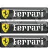 Ferrari gel Badges adhesivos 55mm x3