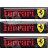 Ferrari gel Badges Adesivi 55mm x3