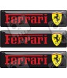 Ferrari gel Badges adhesivos 55mm x3
