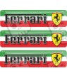 Ferrari gel Badges Aufkleber 55mm x3