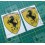 Ferrari gel Badges adhesivos 80mm x2 (Producto compatible)