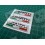 Abarth gel Badges adhesivos 55mm x3 (Producto compatible)