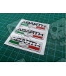 Abarth gel Badges adhesivos 55mm x3
