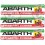 Abarth gel Badges adesivos 55mm x3 (Produto compatível)