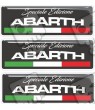 Abarth gel Badges Adesivi 55mm x3