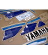 YAMAHA FZR 1000 year 1988 WHITE BLUE AUTOCOLLANT