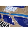 YAMAHA FZR 1000 year 1988 WHITE BLUE ADHESIVOS