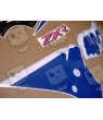 adesivos KAWASAKI ZXR-750 YEAR 1993 GREEN WHITE BLUE