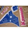 adesivos KAWASAKI ZXR-750 YEAR 1993 GREEN WHITE BLUE