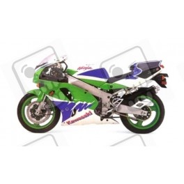 ASESIVI KAWASAKI ZXR-750 YEAR 1993 VERSION US GREEN BLUE BLACK