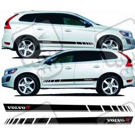 Volvo XC60 R Design side Stripes Autocollant