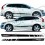 Volvo XC60 R Design side Stripes Autocollant (Produit compatible)