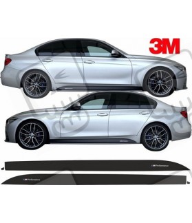BMW 3 Series F30 / F31 side Sill Stripes ADESIVI