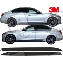BMW 3 Series F30 / F31 side Sill Stripes Adhesivo