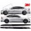 BMW 4 Series F32 / F33 / F36 M Performance side Sill Stripes AUTOCOLLANT (Produit compatible)