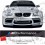 BMW "M Performance" ADESIVI (Prodotto compatibile)