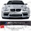 BMW "M Performance" Stickers (Compatible Product)