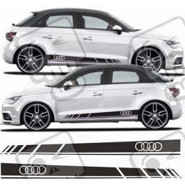 Audi A1 Side Stripes Stickers