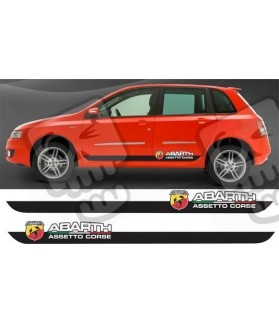 Fiat Stilo Abarth side Stripes AUFKLEBER