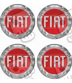 Fiat Wheel centre Gel Badges ADESIVOS