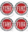 Fiat Wheel centre Gel Badges ADESIVOS