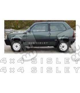 Fiat Panda 4x4 Sisley ADESIVOS (Produto compatível)