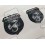 Fiat 500 / 595 Badge Domed Gel 70mm adesivos (Produto compatível)