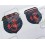 Fiat 500 / 595 Badge Domed Gel 70mm adesivos (Produto compatível)