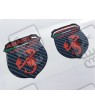 Fiat 500 / 595 Badge Domed Gel 70mm adesivos