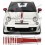 Fiat 500 /595 Abarth Bonnet Stripe AUFKLEBER (Kompatibles Produkt)