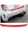 Fiat 500 / Abarth 2007 - 2015 rear bumper ADESIVOS