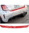 Fiat 595 2007 - 2015 rear bumper ADHESIVOS