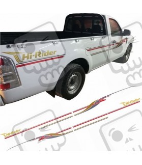 Ford Ranger "Hi-Rider" side Stripes AUTOCOLLANT