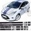 Ford Fiesta MK7 ST / ZS OTT Stripes ADESIVI (Prodotto compatibile)