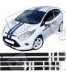 Ford Fiesta MK7 ST / ZS OTT Stripes ADHESIVOS