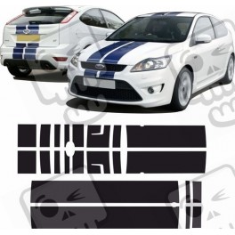 Ford Focus MK2 ST Stripes AUFKLEBER