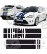 Ford Focus MK2 ST Stripes DECALS