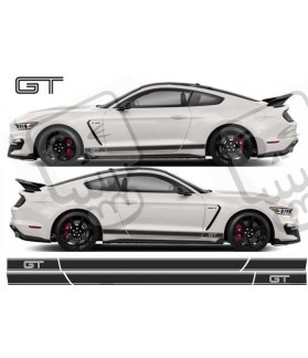 Ford Mustang shelby GT-S 550 year 2015 Stripes AUTOCOLLANT (Produit compatible)