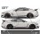 Ford Mustang shelby GT-S 550 year 2015 Stripes AUFKLEBER (Kompatibles Produkt)