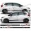 Honda Jazz Type S side Stripes ADHESIVOS (Producto compatible)