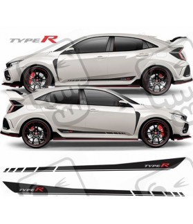 Honda Civic Type R FK8 side Stripes STICKER (Compatible Product)