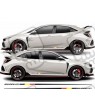 Honda Civic FK2 / FK8 Mugen side Stripes ADHESIVOS