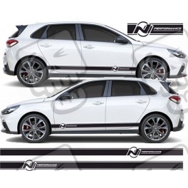 Hyundai i30N side Stripes AUFKLEBER