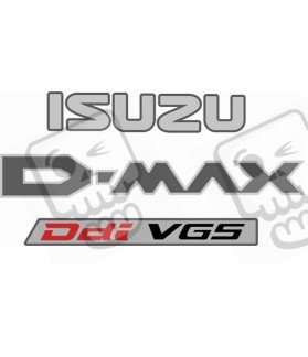Isuzu D-Max AUFKLEBER