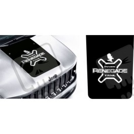 Jeep Renegade Bonnet DECALS