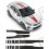 Kia XCeed 2020 over the top Stripes STICKER (Compatible Product)