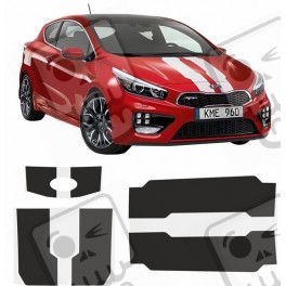 Kia Proceed / & GT 2013 - 2015 Stripes ADESIVI