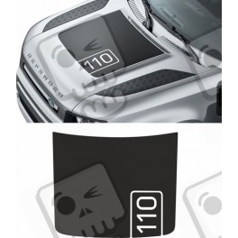 2020 Defender 110 Bonnet stripes ADHESIVO