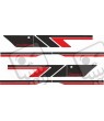 Discovery series 1 replacement side Stripes AUTOCOLLANT