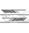 Discovery series 1 replacement side Stripes AUTOCOLLANT